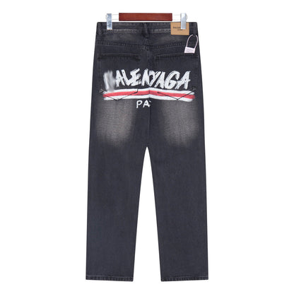 2025SS New Black Jeans