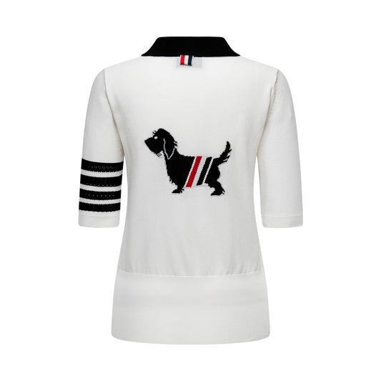 MR.TOM  Women puppy POLO shirt