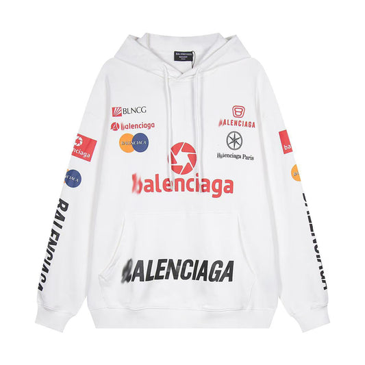 2025SS LOGO Print Gradient Hoodie