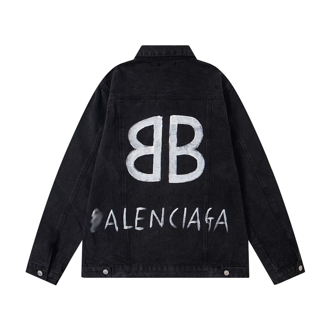 2025SS Black Denim Jacket