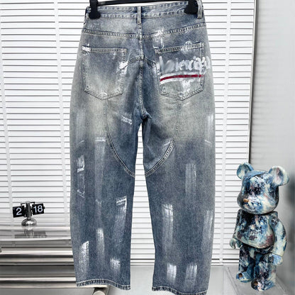 2025SS Graffiti Man Jeans