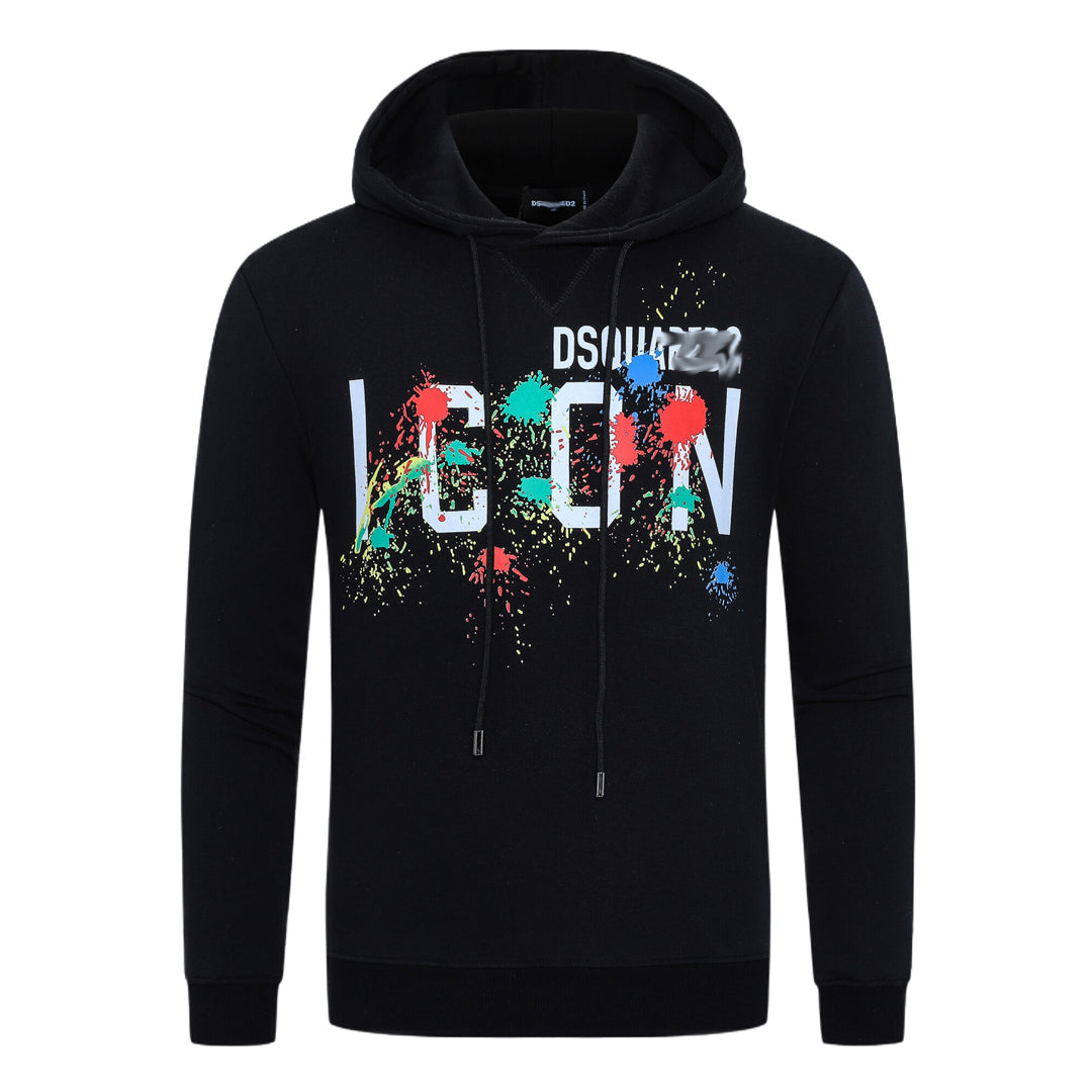 New-D2 24SS ICON Print Hoodies