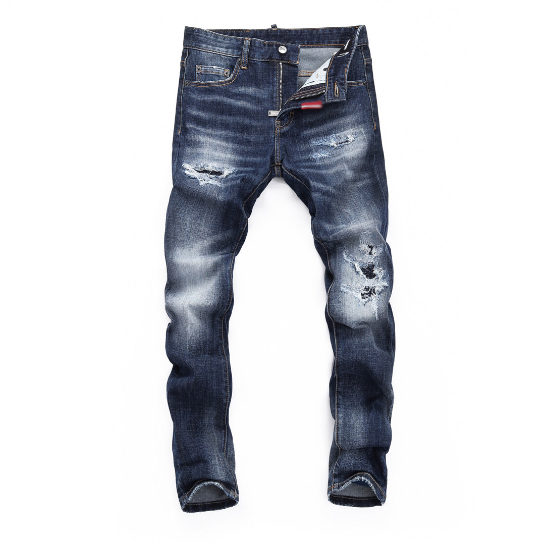 New-DSQ2 2025ss Ripped Jeans