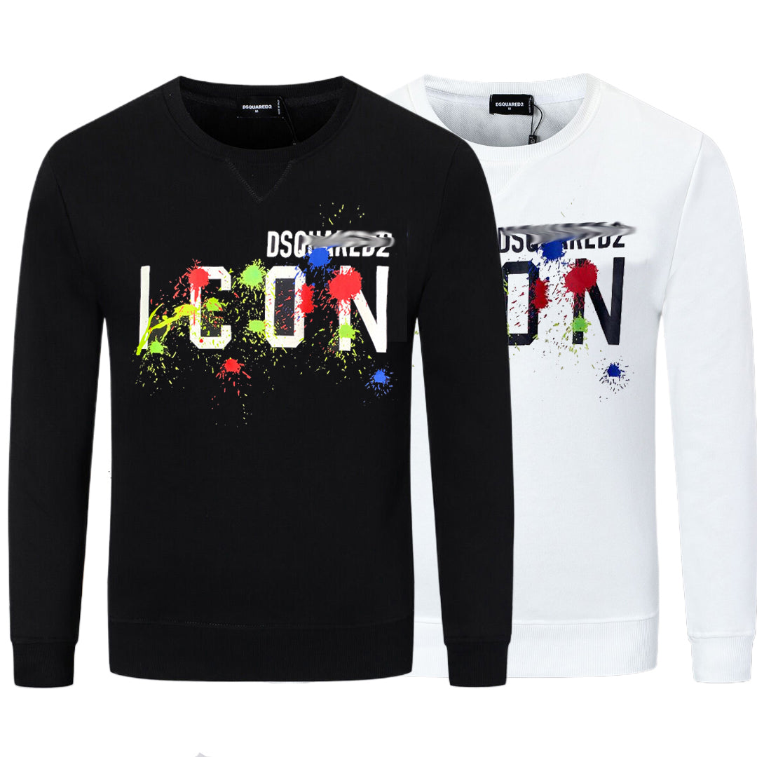 New-D2 24SS ICON Print Sweatshirts