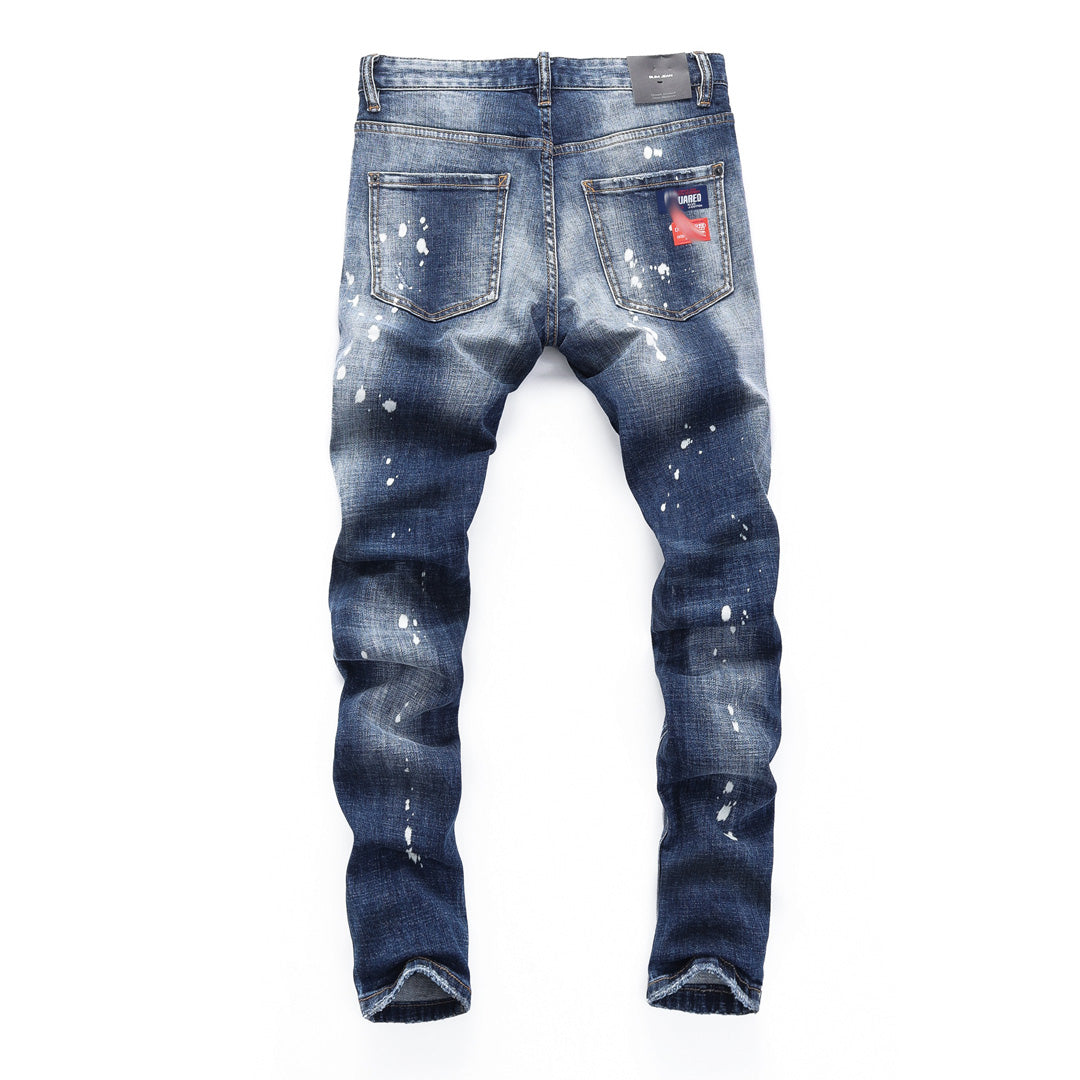 New-DSQ2 2025ss Ripped Jeans