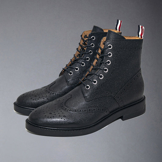 MR.TOM High Top leather Shoe
