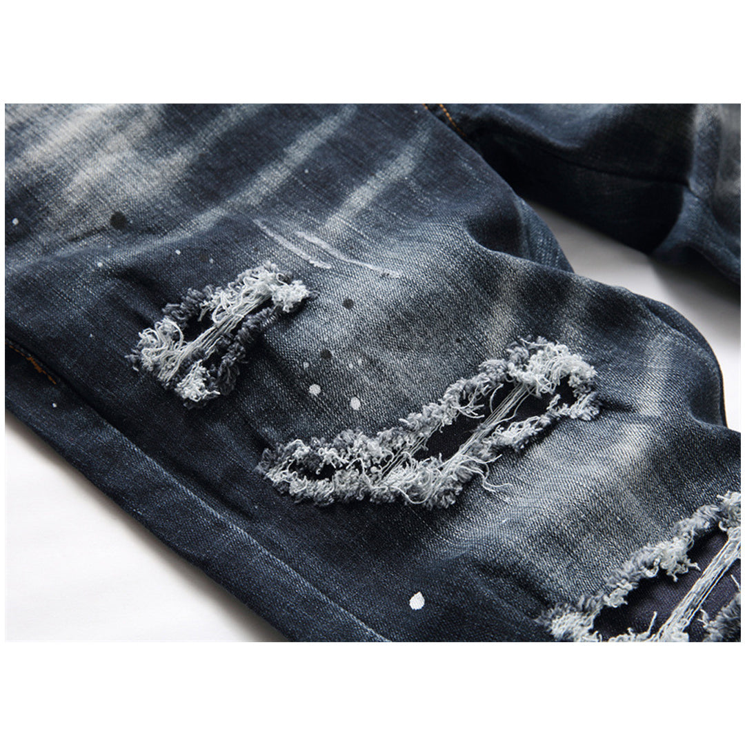 New-DSQ2 embroidery Jeans