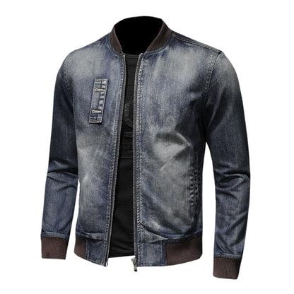 New-DSQ2 Distressed Denim Jacket