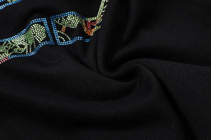 New-2025 Man Black Hoodie