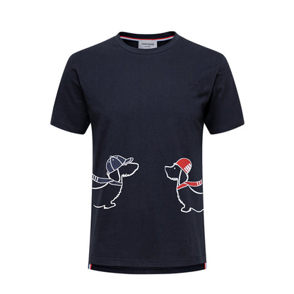 MR.TOM Puppy Embroidery T-shirt