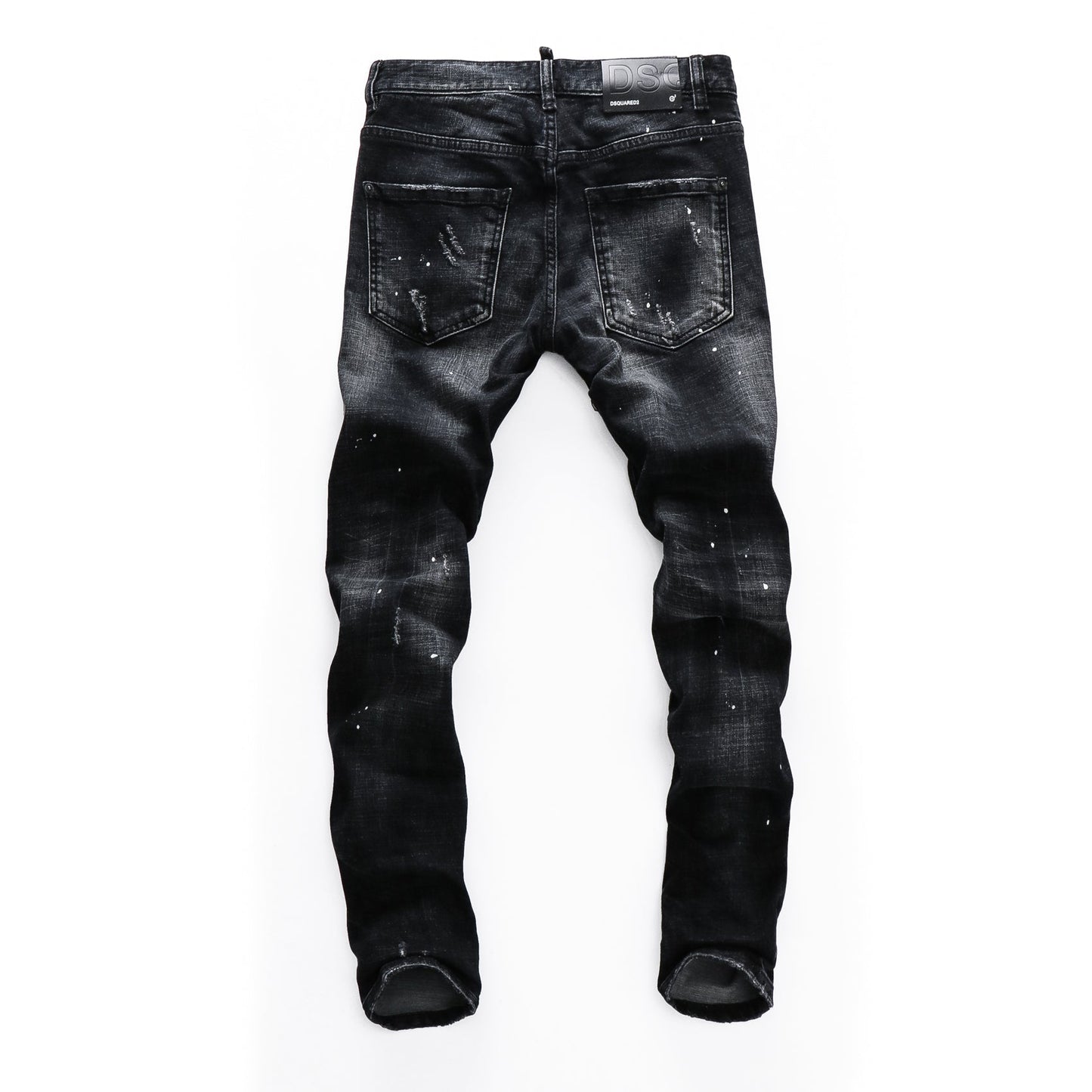 New-DSQ2 Black Ripped Jeans