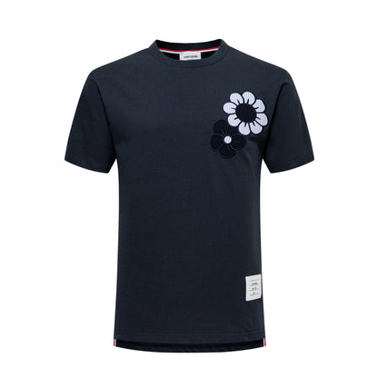 MR.TOM Floral Embroidery T-shirt