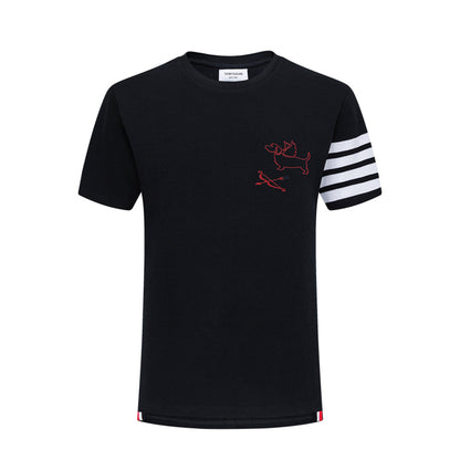 MR.TOM Puppy Embroidery T-shirt