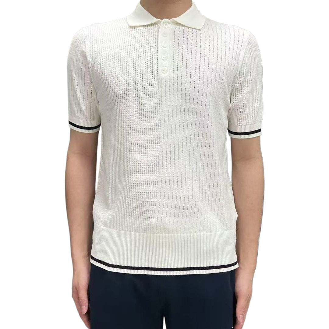 MR.TOM 2025ss Men Wool POLO T-shirt