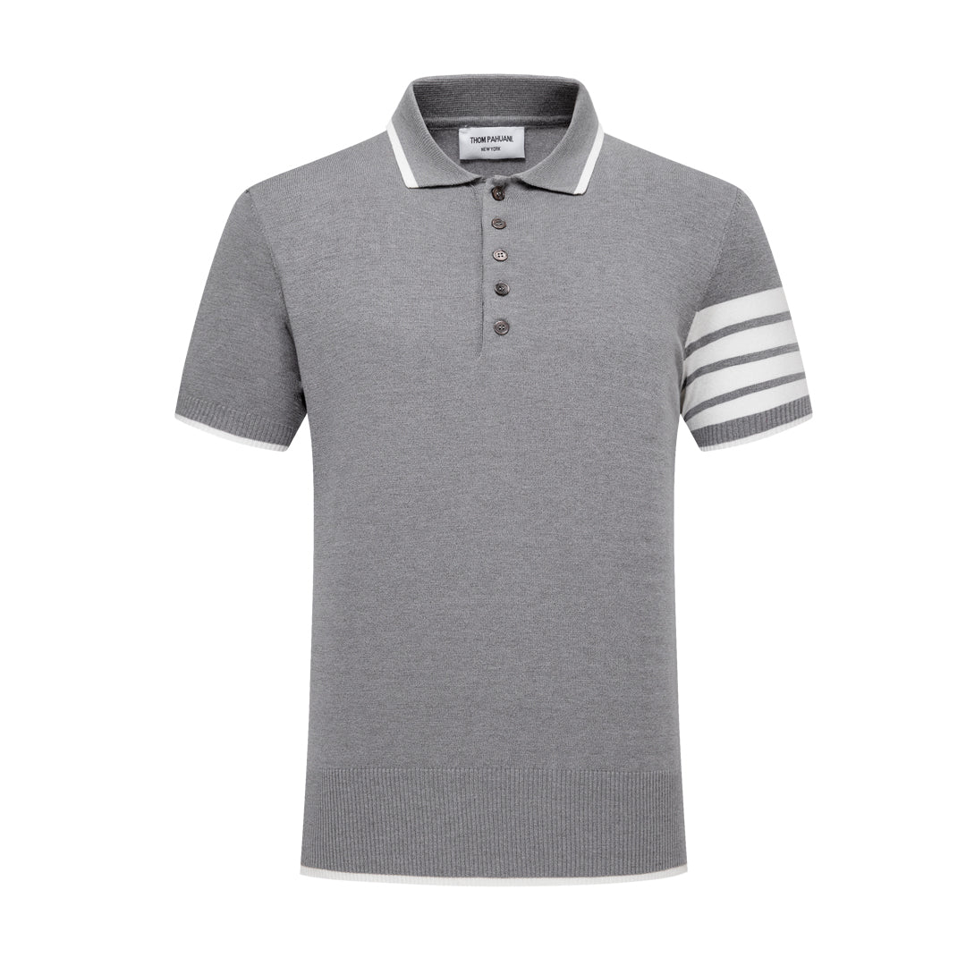 MR.TOM Contrast stripes POLO Shirt