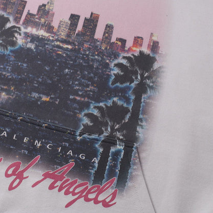 2025SS Print Loose Fit Hoodie