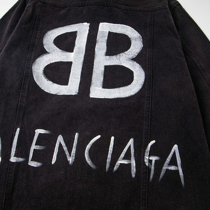 2025SS Black Denim Jacket