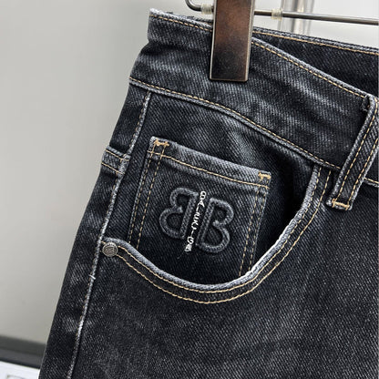 2025SS Man Black Casual Jeans