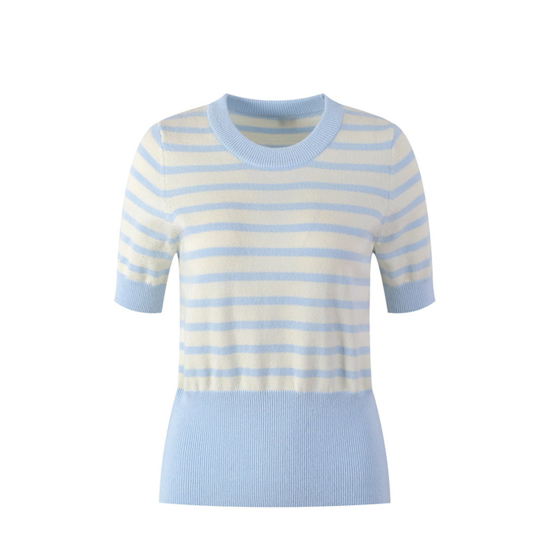 MR.TOM  Women Stripe T-shirt