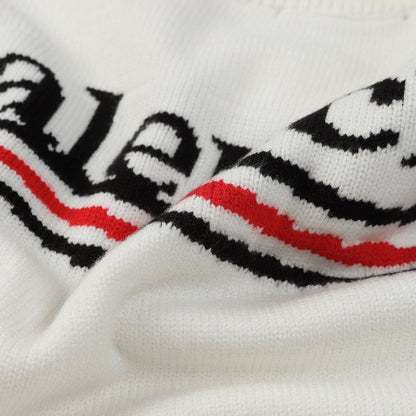 2025ss Men's White Knitwear