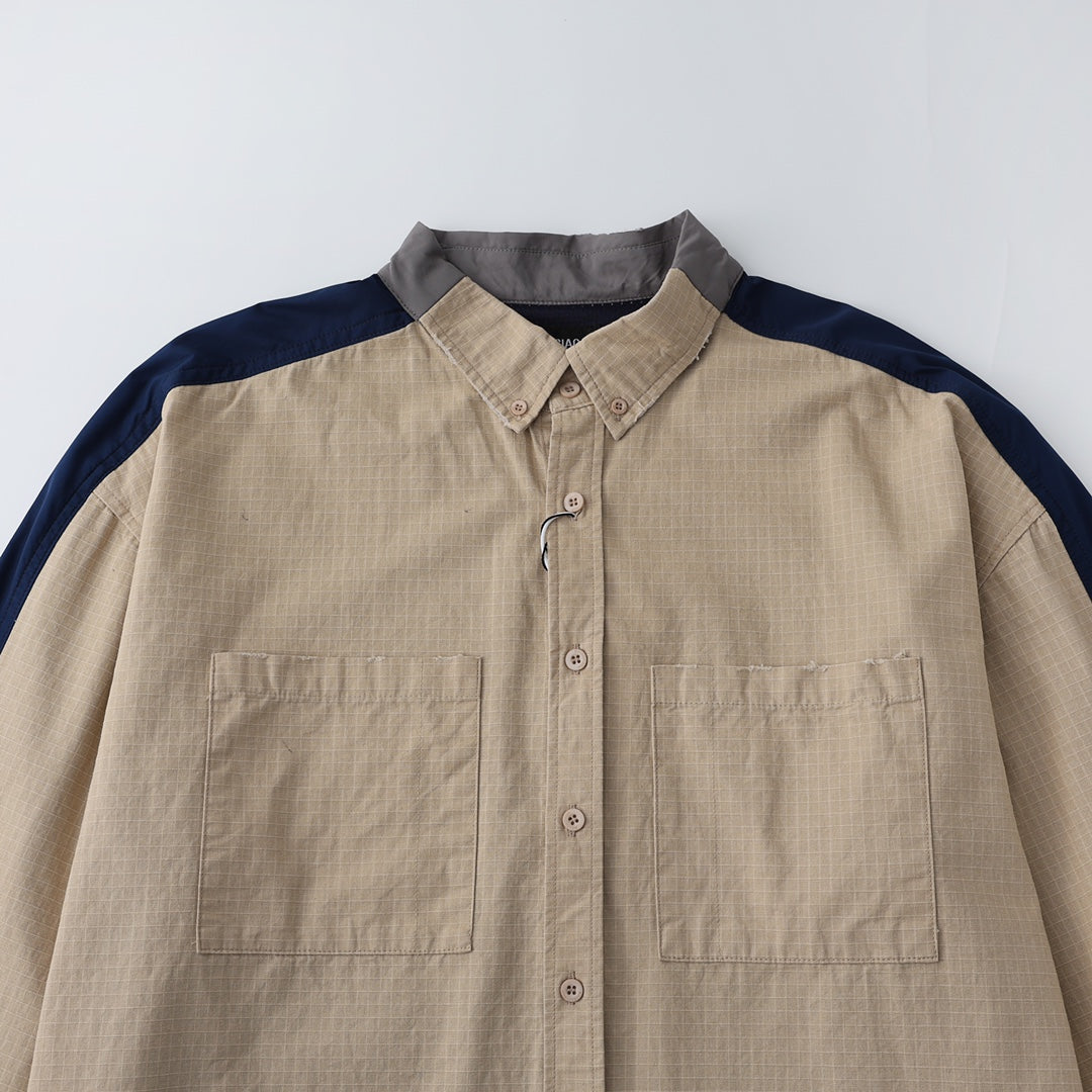 2025SS Color Block Shirt