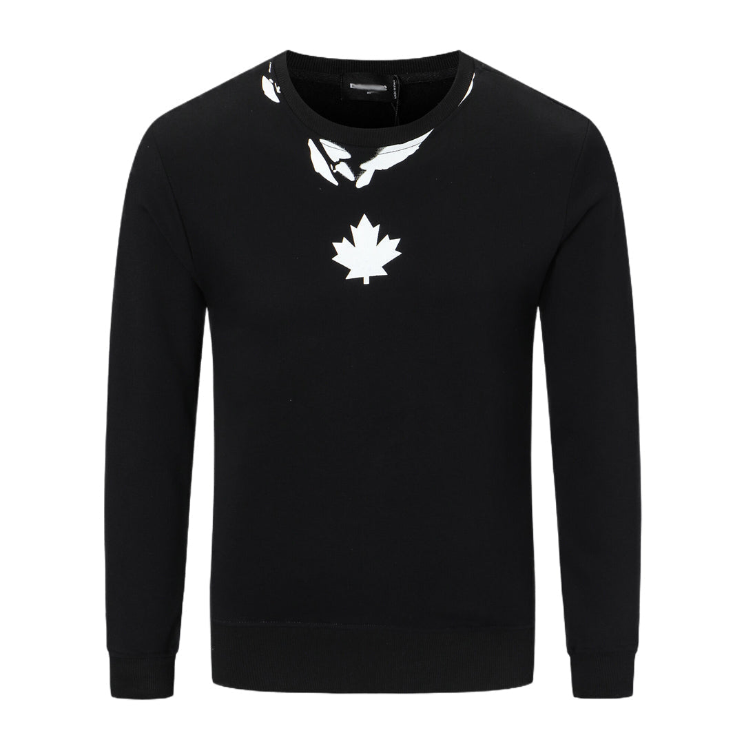 New-D2 Casual Print Sweatshirt