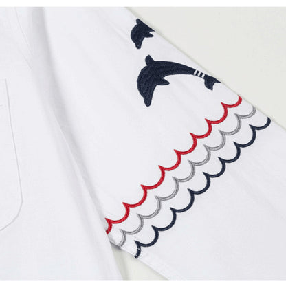 MR.TOM 2025ss Embroidery Shirt