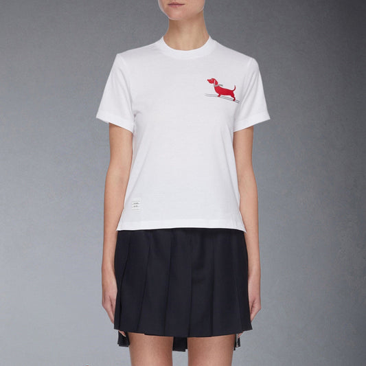 MR.TOM Ski Dog Print T-shirt