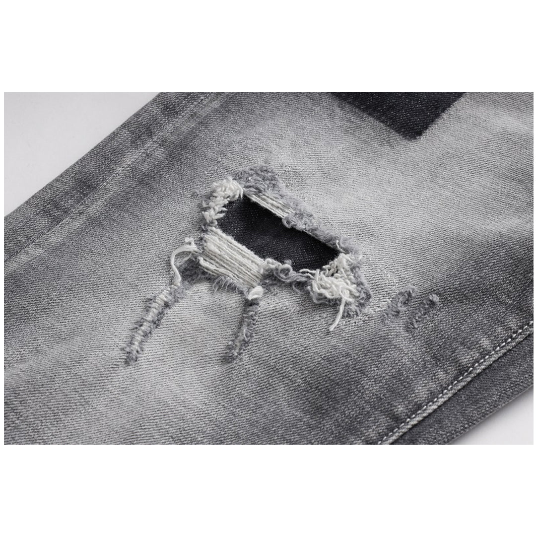 New-DSQ2 Washed furious gray Jeans