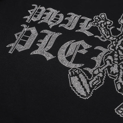 New-2025SS Unisex Black Hoodie