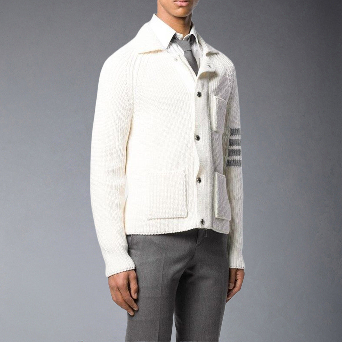 MR.TOM  Knitted sweater coat