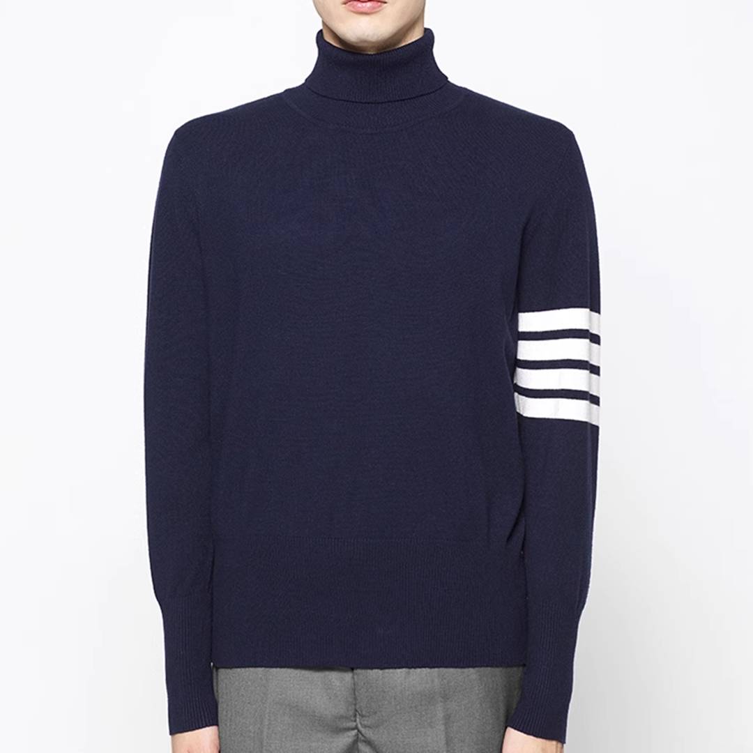 MR.TOM  4-Bar Turtleneck sweater