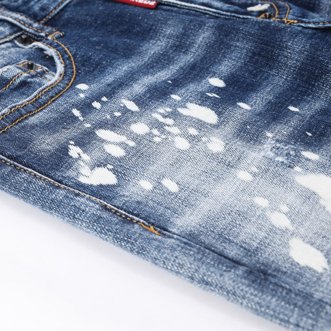 New-DSQ2 2025ss Ripped Jeans