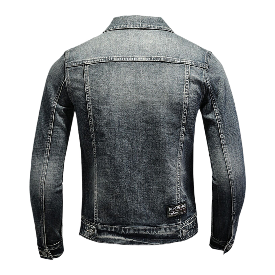 New-DSQ2 2025ss Distressed Denim Jacket