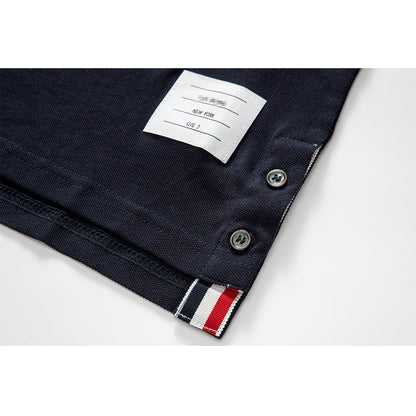 MR.TOM Pocket Stripes POLO Shirt
