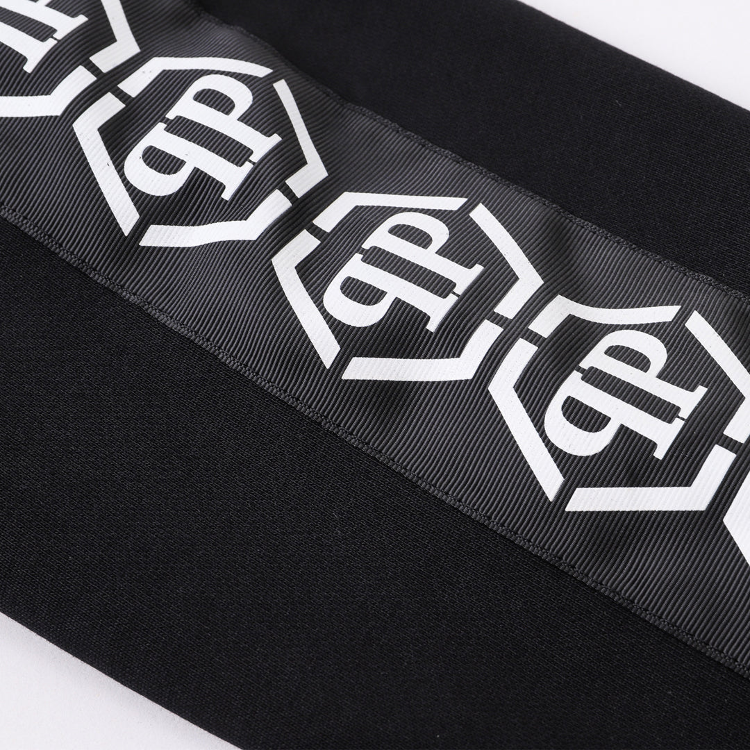 2025SS Sports Black Hoodie