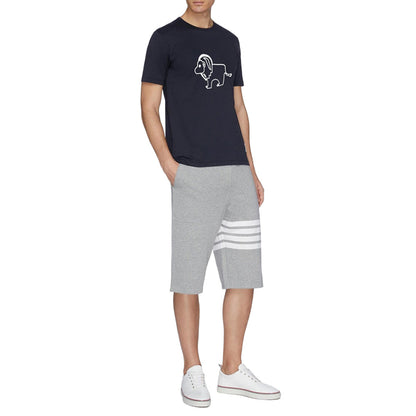 MR.TOM Lion print T-shirt