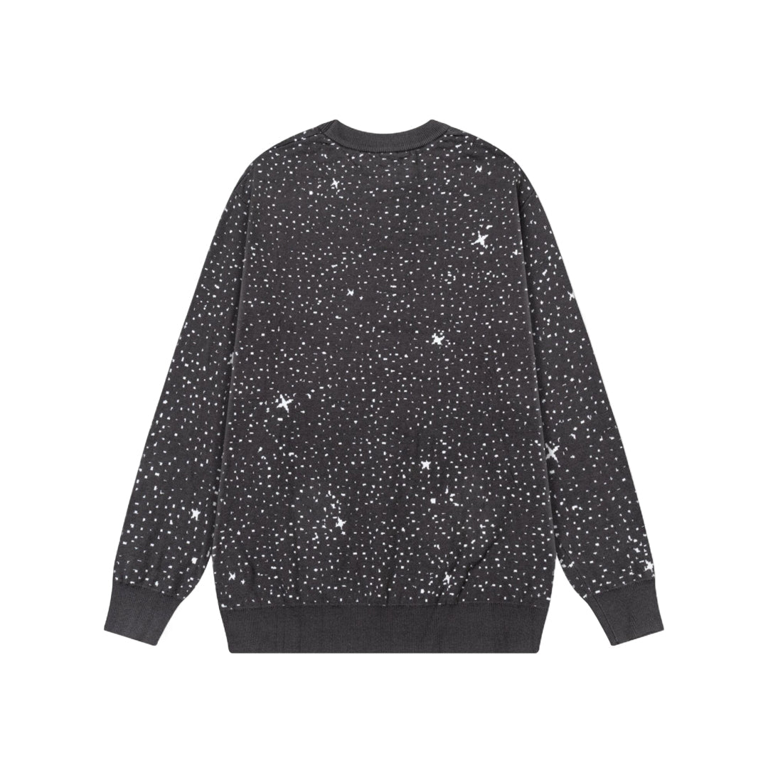 2025ss Man Graffiti Wool Sweater