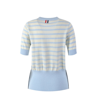 MR.TOM  Women Stripe T-shirt