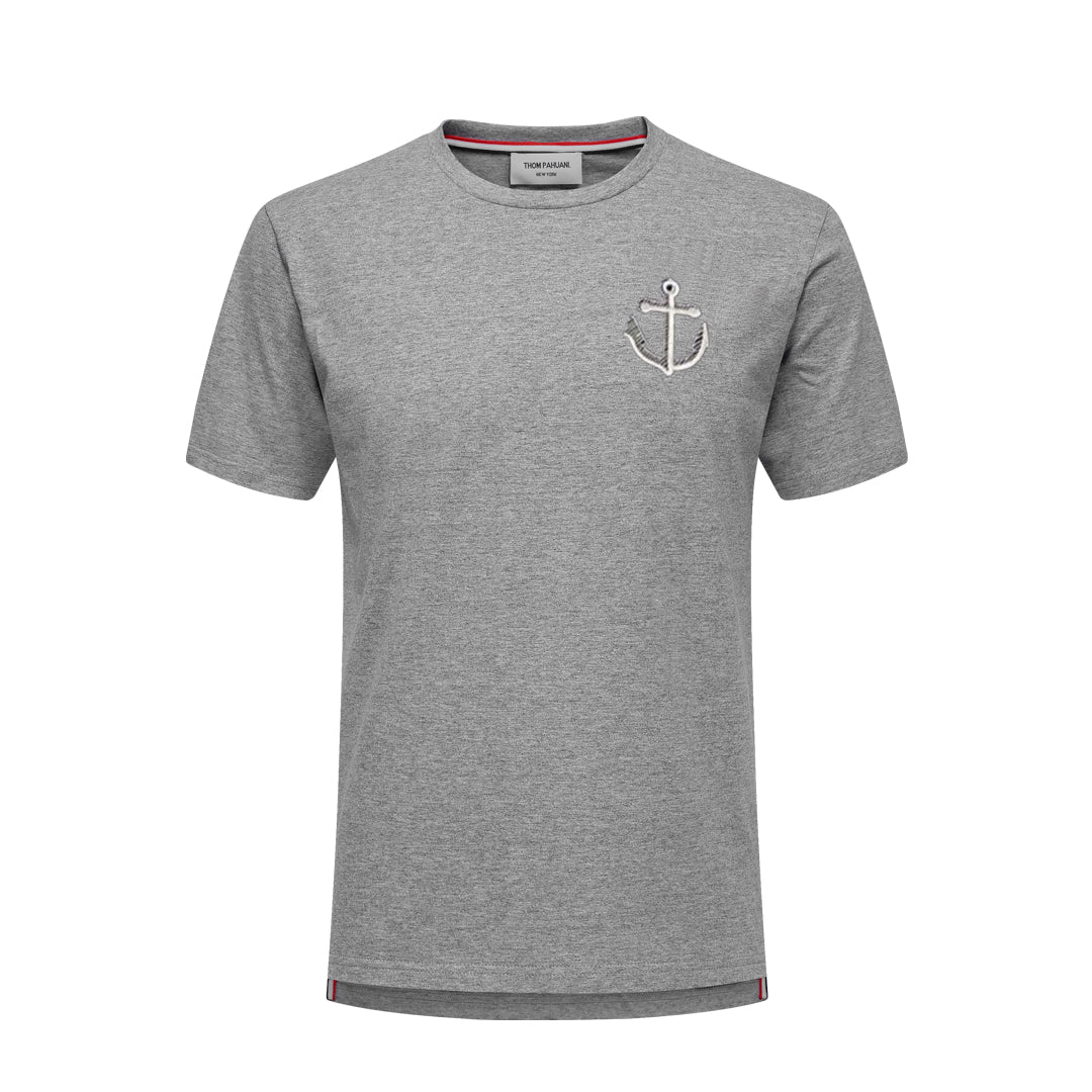 MR.TOM Anchor embroidery T-shirt