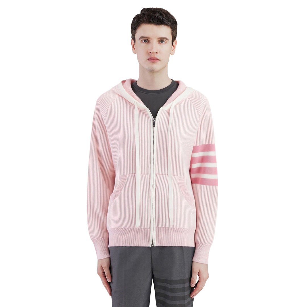 MR.TOM 2025 Rainbow Stripes Hoodie