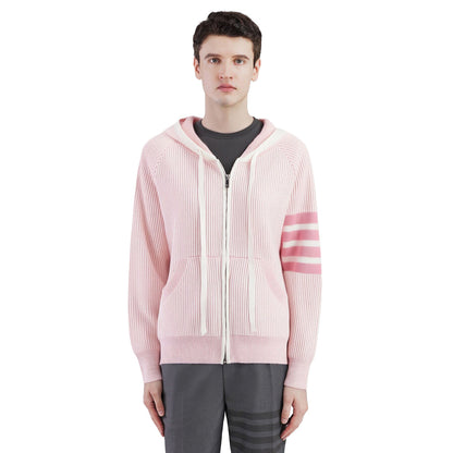 MR.TOM 2025 Rainbow Stripes Hoodie