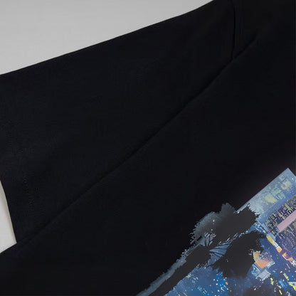 2025ss Cotton Printed T-shirt