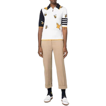 MR.TOM Bee Embroidery POLO Shirt