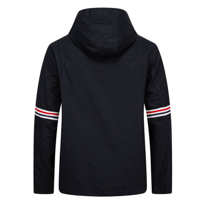 MR.TOM Khaki Hooded Jacket