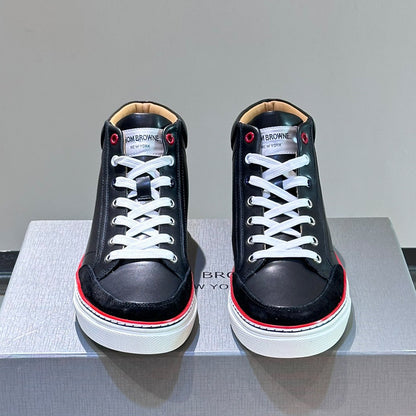 MR.TOM High Top Leather Sneakers