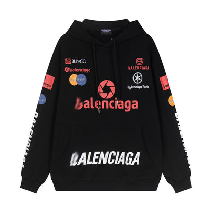 2025SS LOGO Print Gradient Hoodie