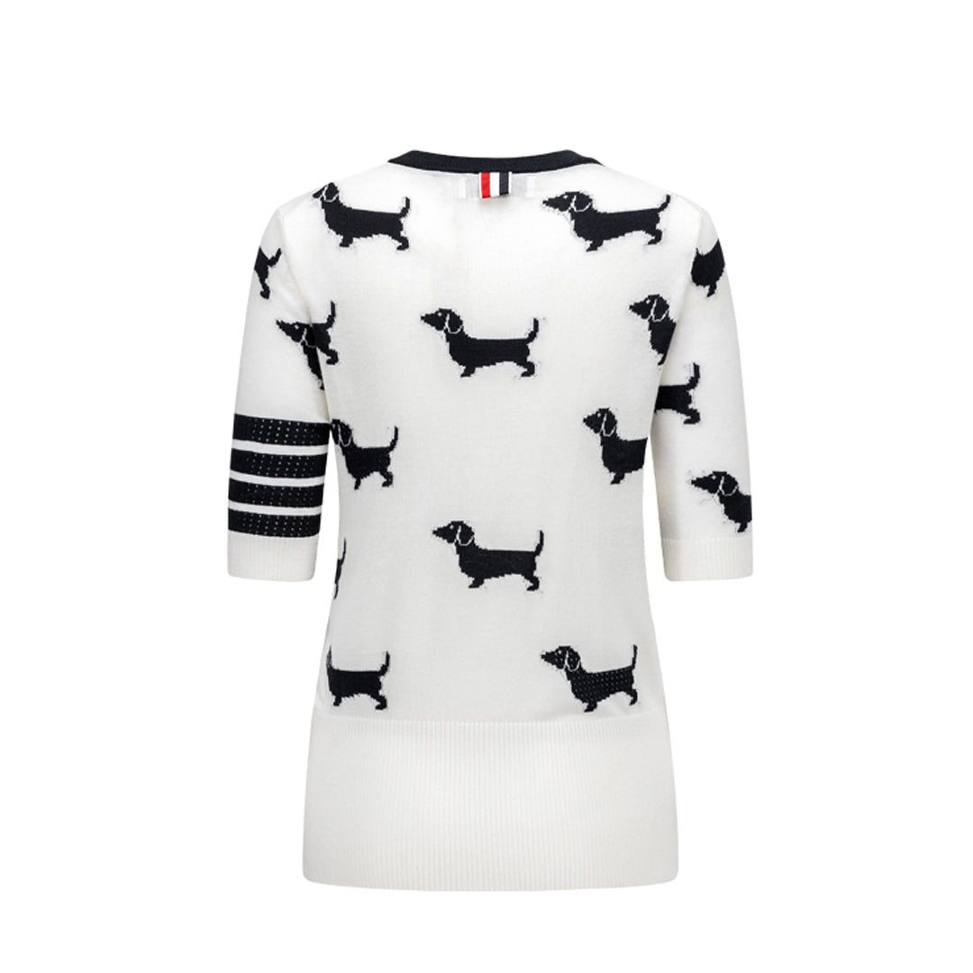 MR.TOM  women puppy T-shirt