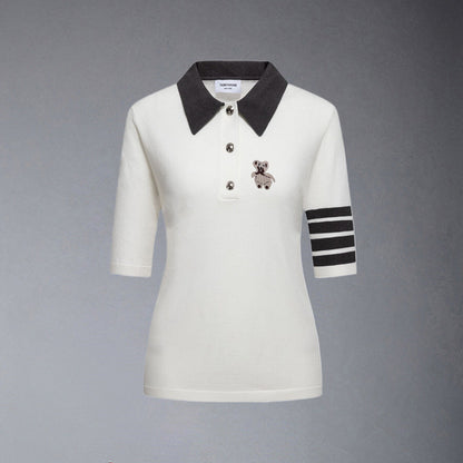 MR.TOM  Women Bear POLO shirt