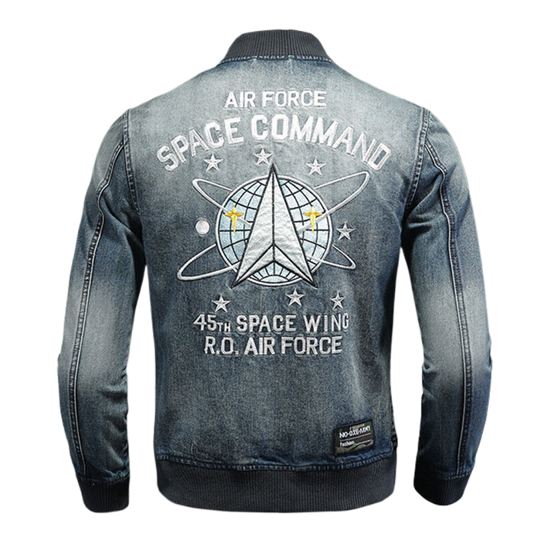 New-DSQ2 Distressed Denim Jacket